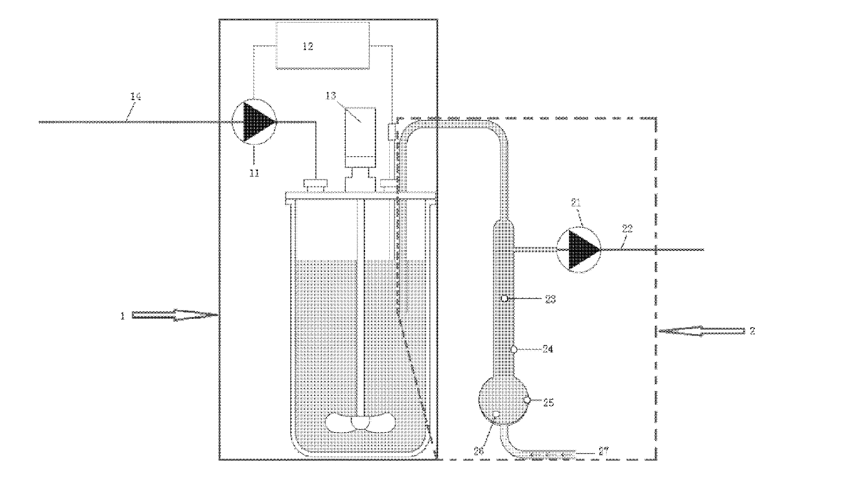 High-yield reactor for protein production, and production method and application thereof