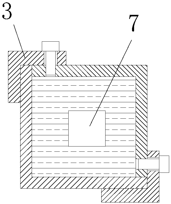 Hydraulic blasting method for angle steel structure power transmission tower in mountainous area