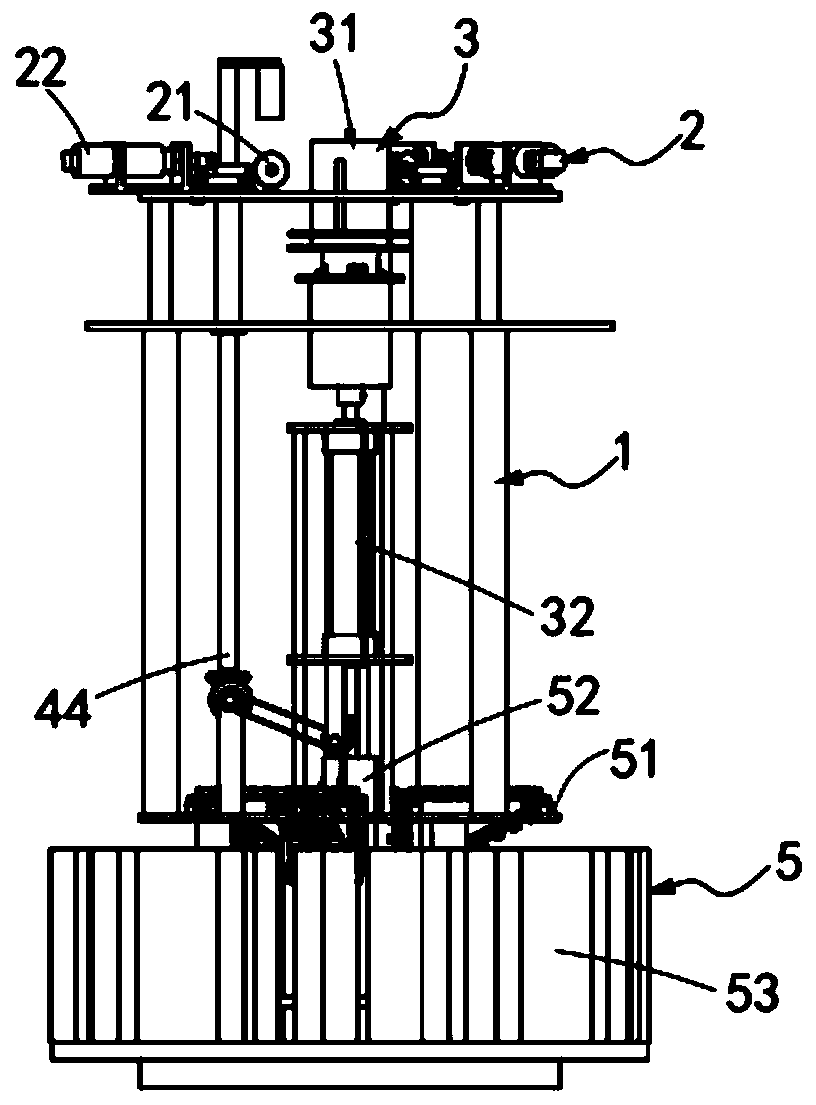 Full-automatic slitting and arranging device for pipes