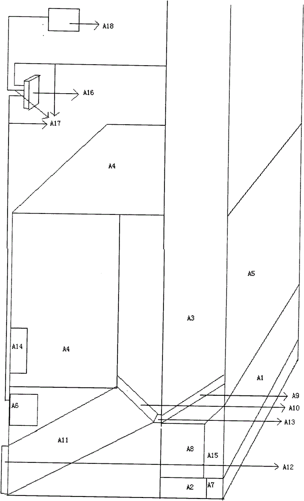 Vending system special for building