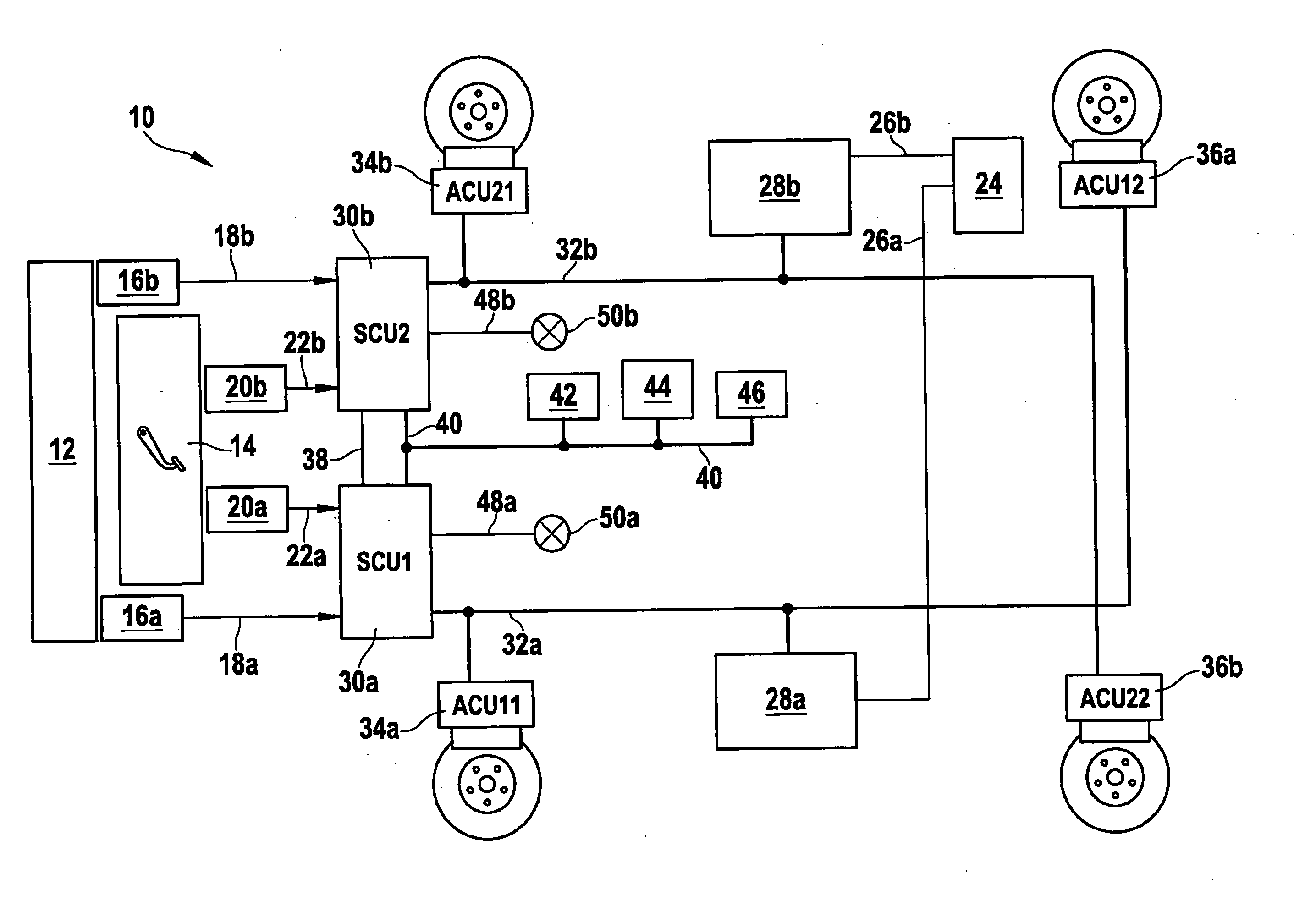 Brake system for a vehicle and method for operating a brake system for a vehicle