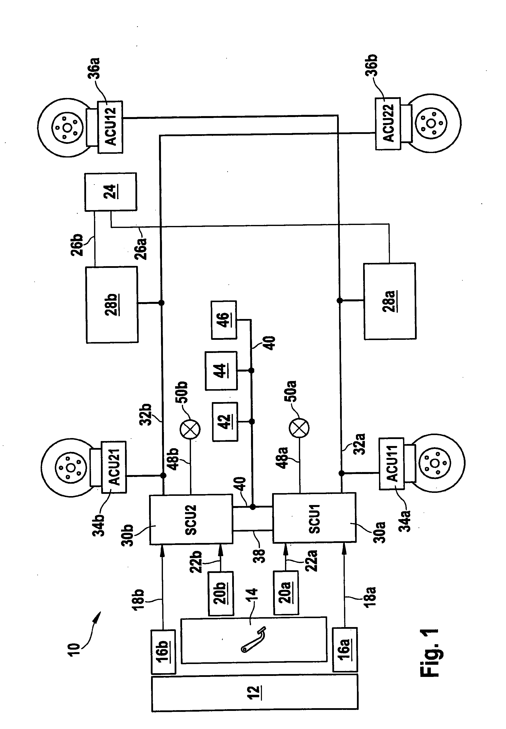 Brake system for a vehicle and method for operating a brake system for a vehicle