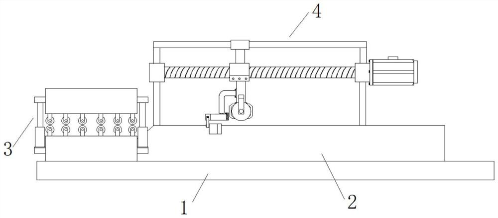 A skin grinding device for fur processing