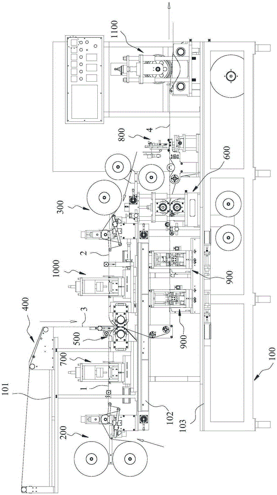 Automatic FFC pressure connecting forming machine