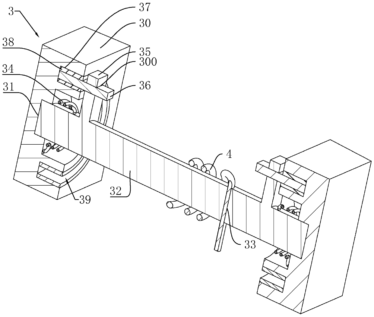 A mounting structure for gas film and a fermentation tank and a mounting method thereof