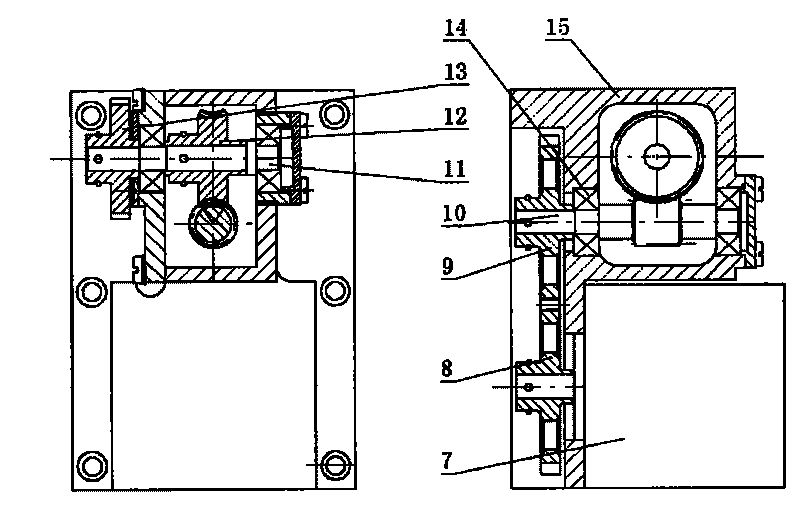 Image plane focusing mechanism used for push-broom type aero remote sensor