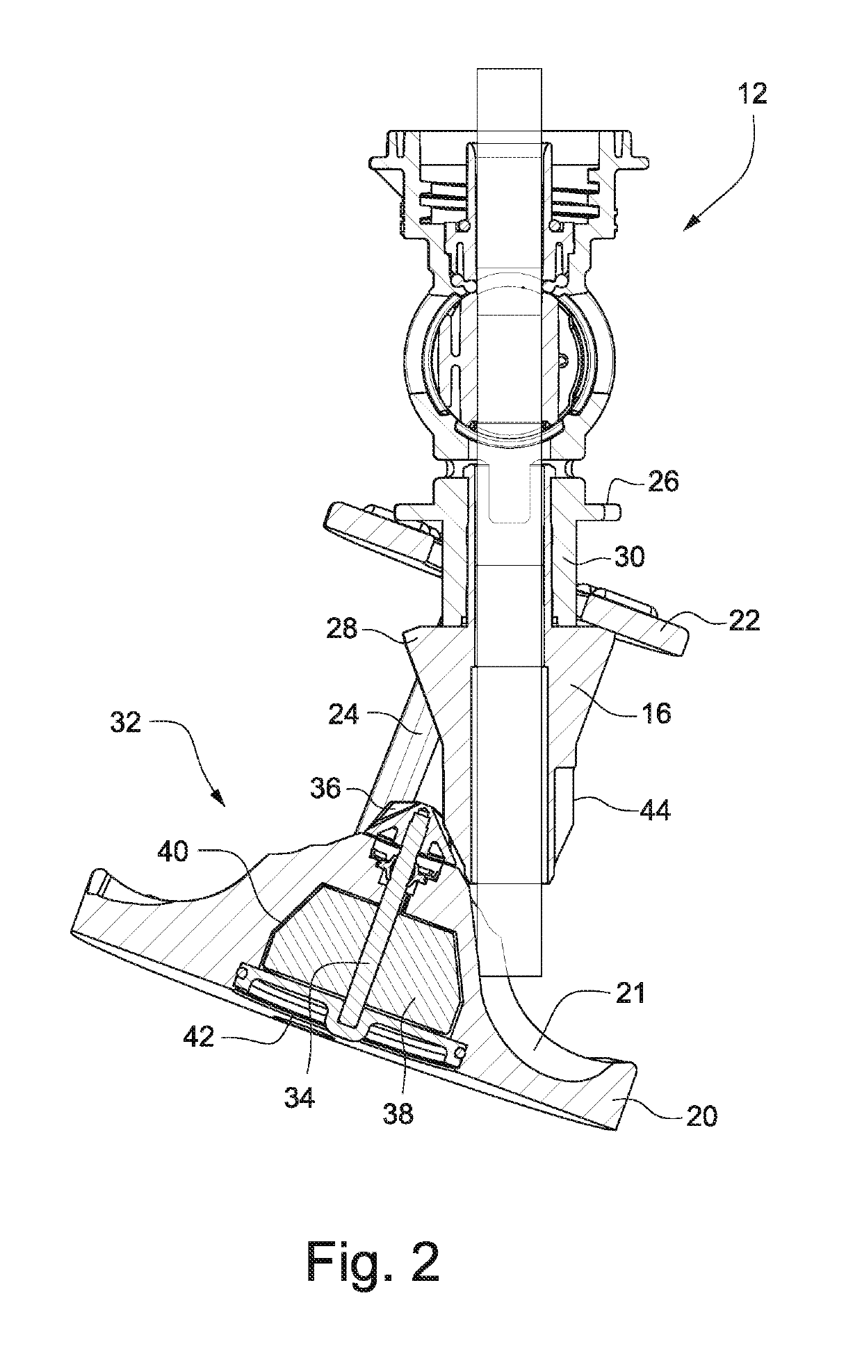 Orbital sprinkler with speed control brake