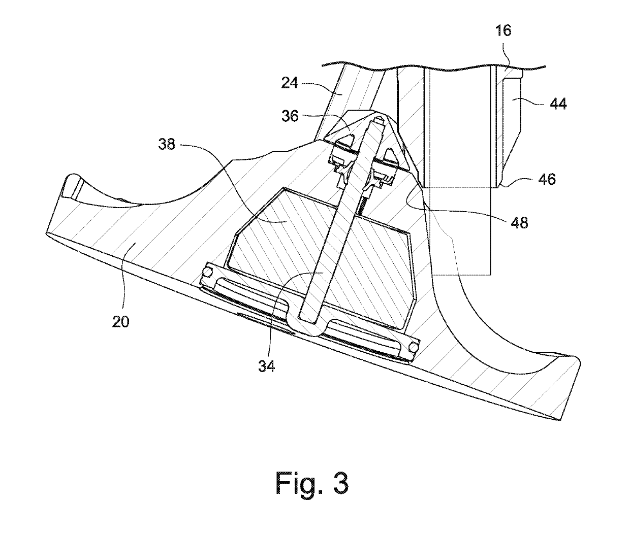 Orbital sprinkler with speed control brake