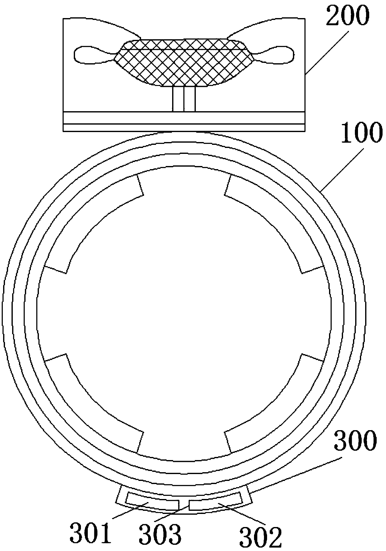 Jewelry ornament with regulating function