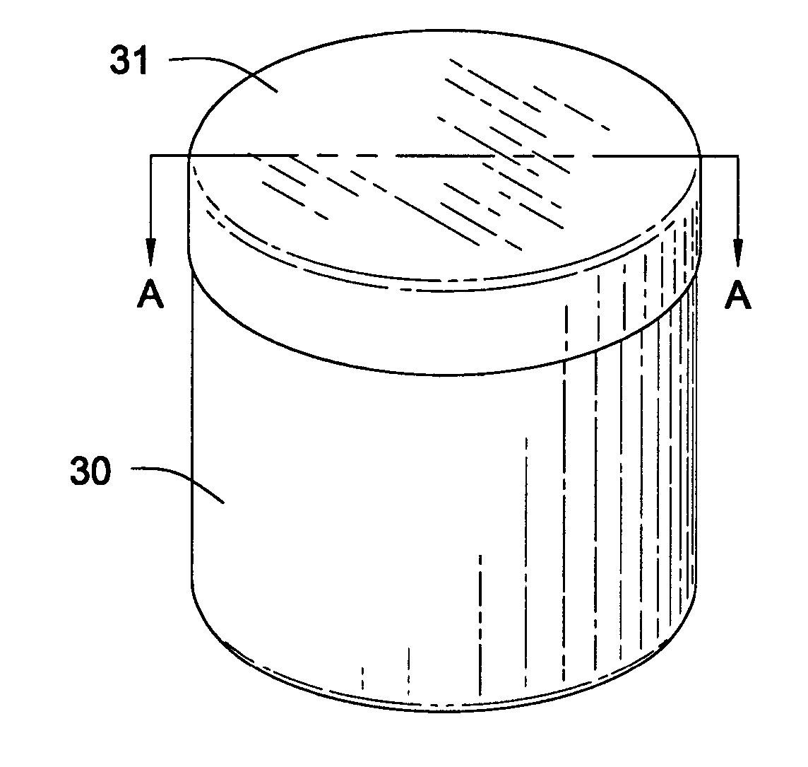 Container assembly for HPHT processing