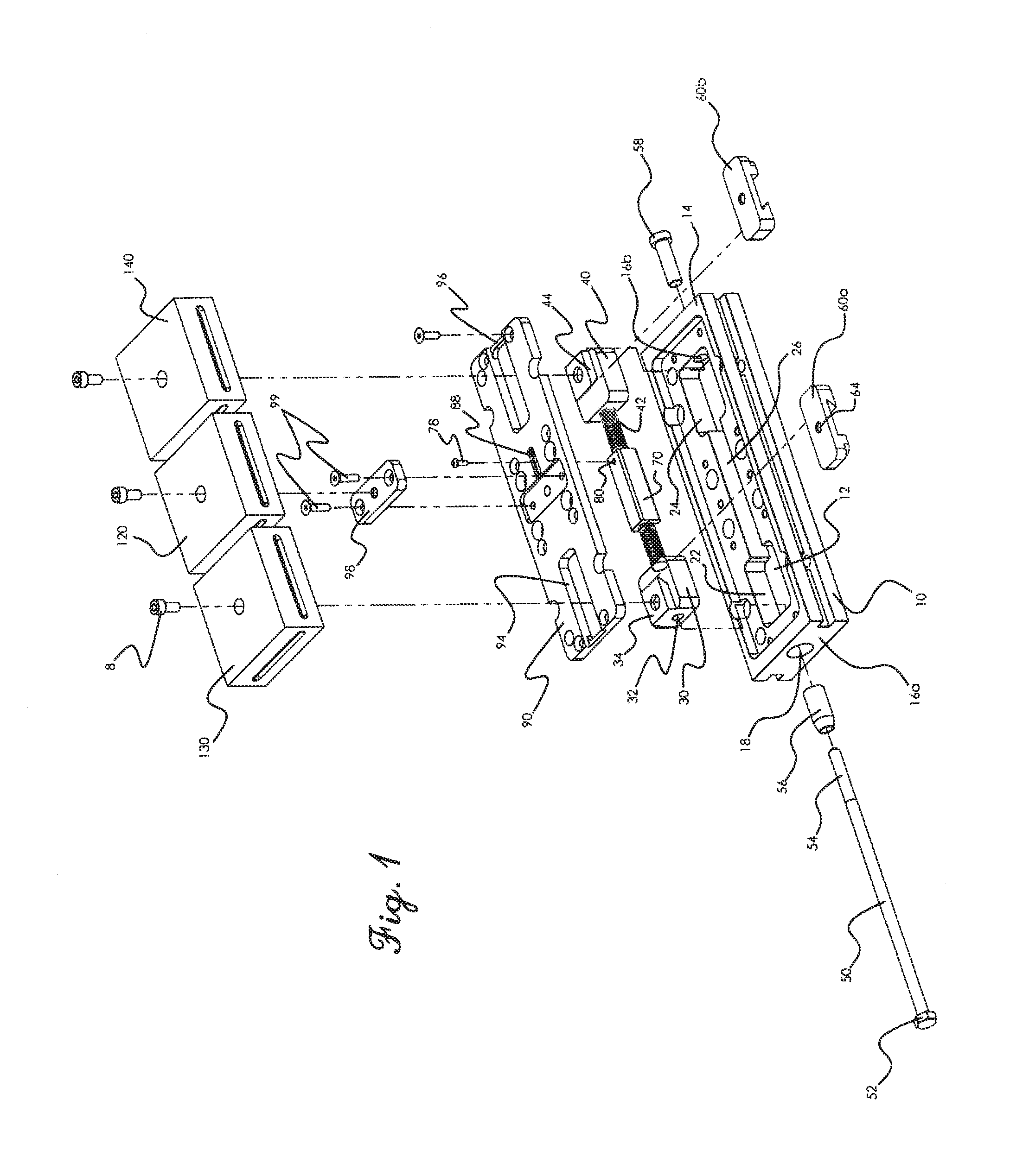 High-density fixture vise