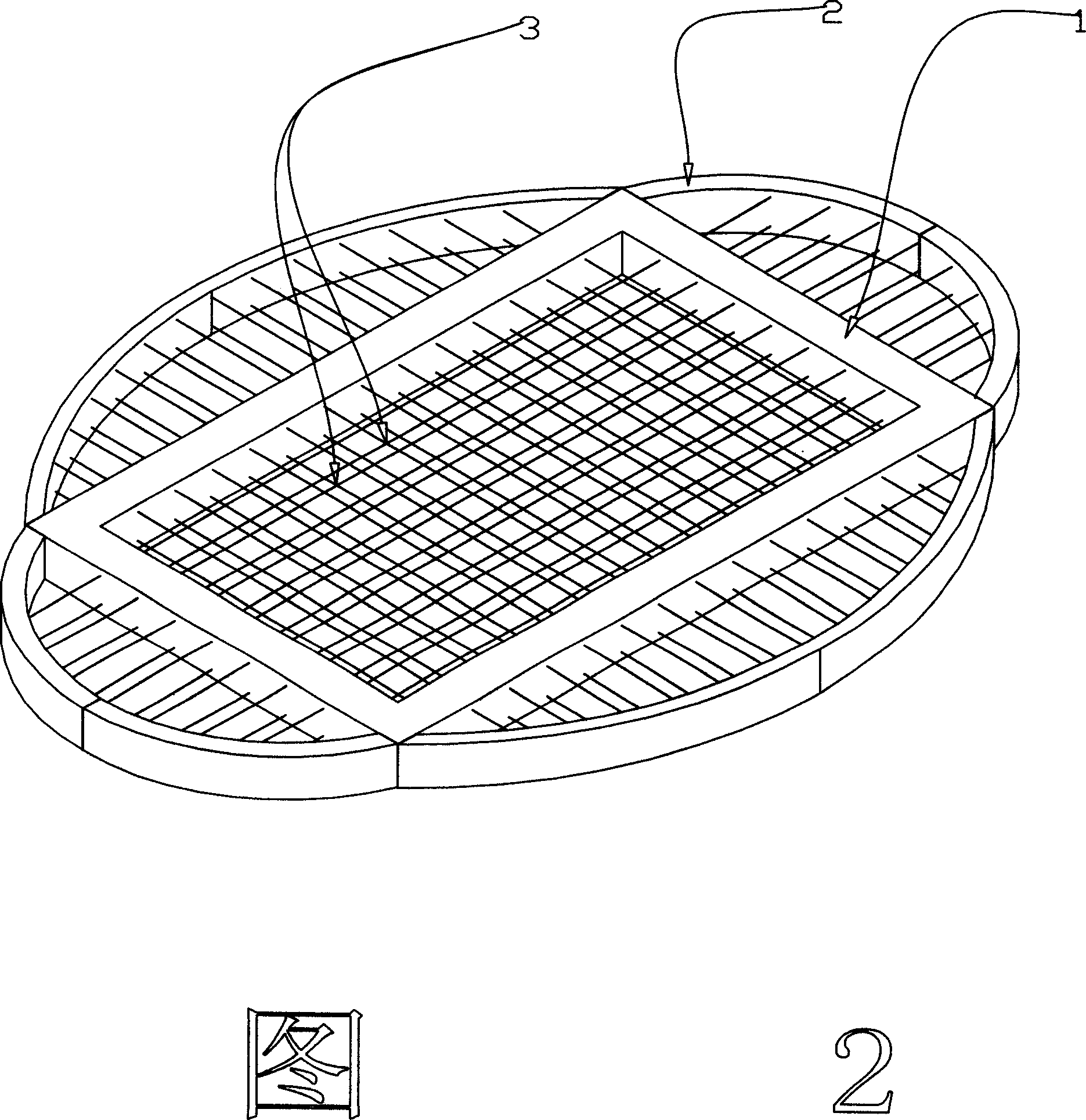 Building having integrated stress structure wall and floor slab