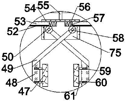 Motor surface paint spraying device