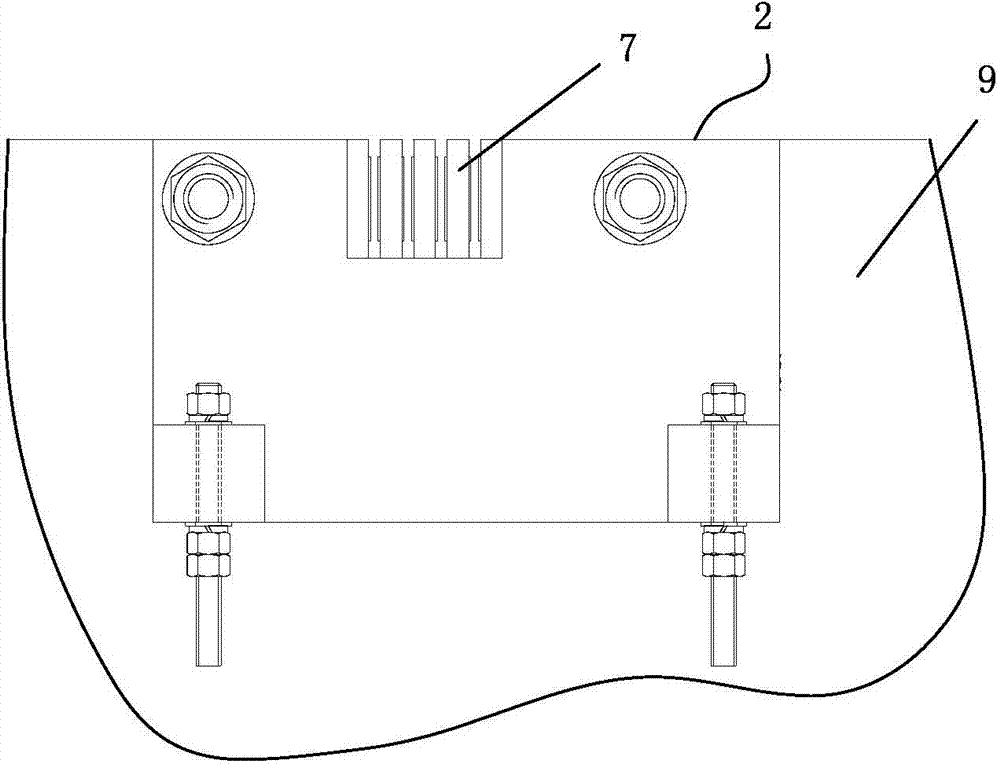 Car crash simulating trolley device