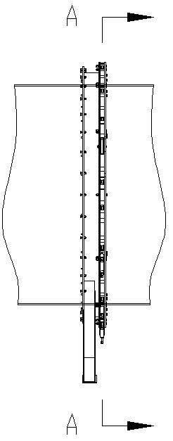 Double-tensioning rotary kiln graphite sealing device