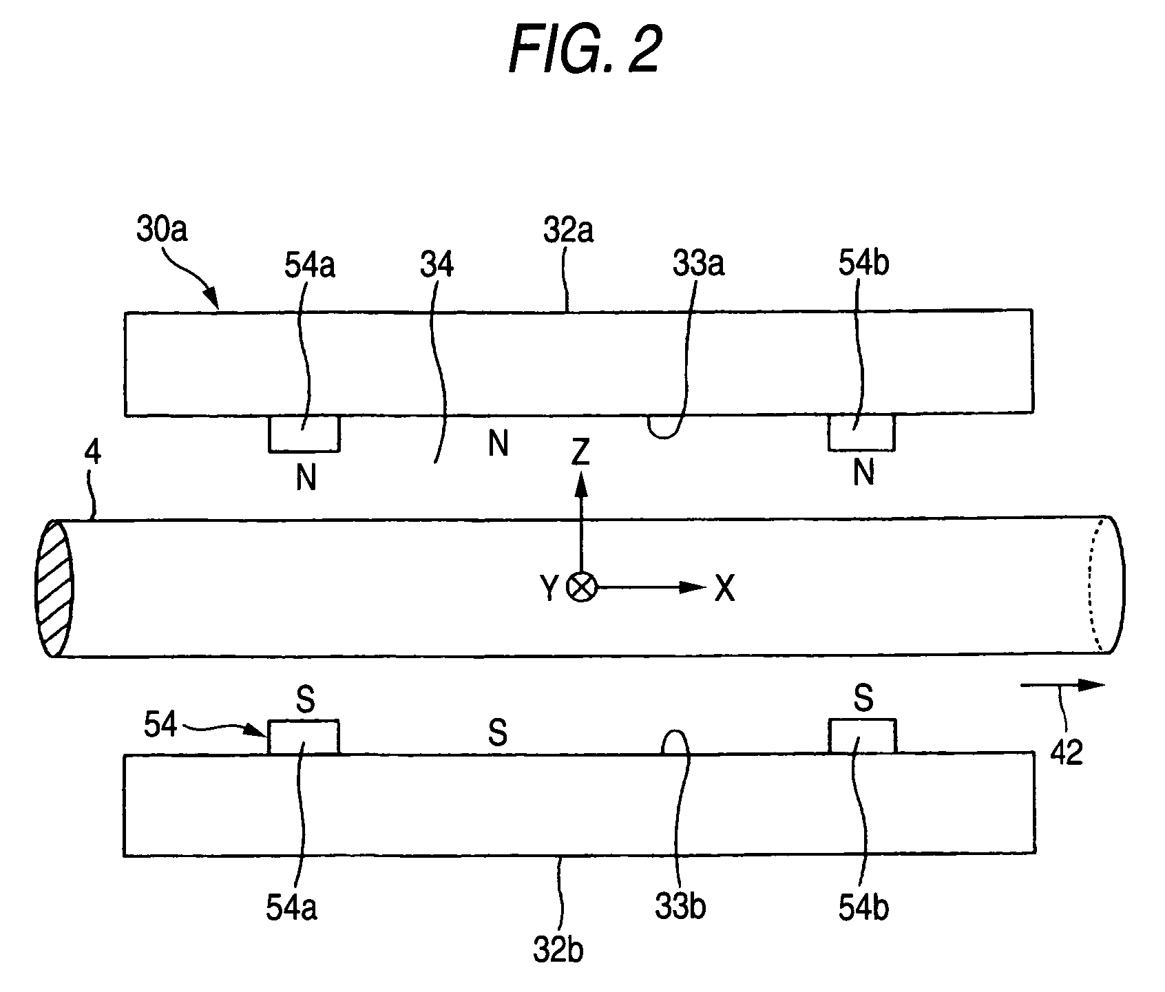 Deflecting electromagnet and ion beam irradiating apparatus