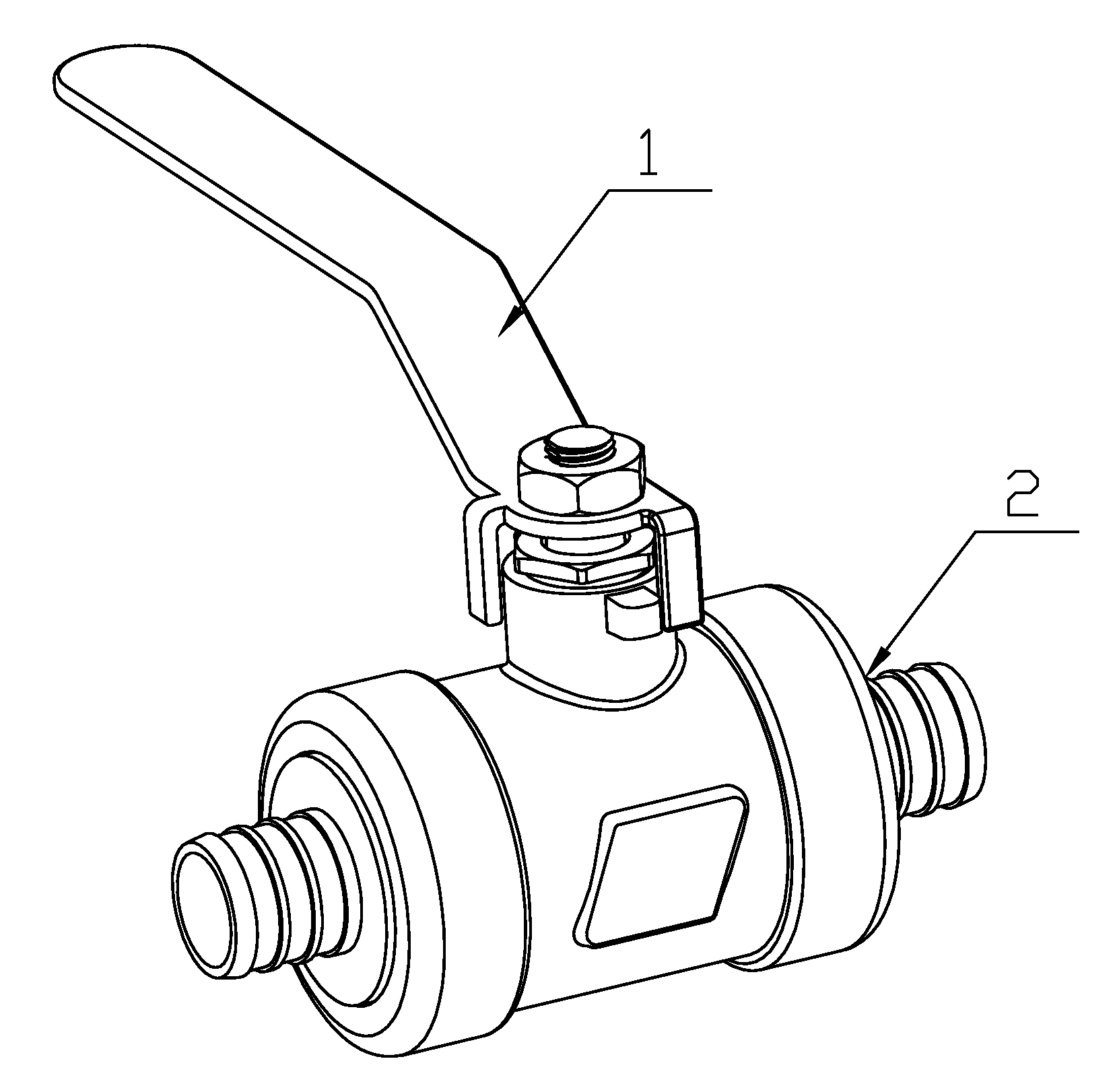 Plastic Ball Valve Assembly