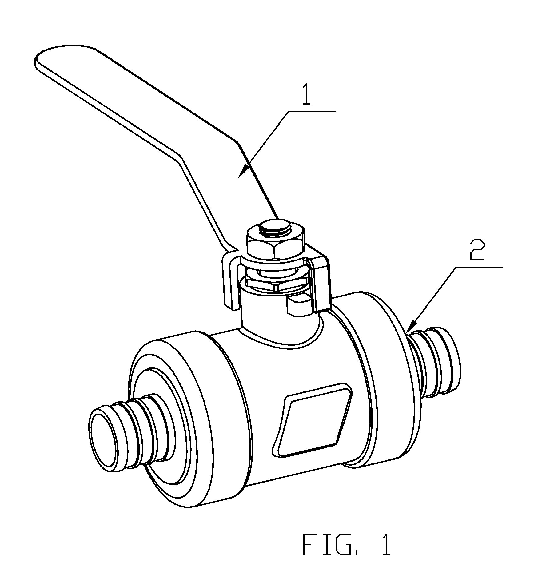 Plastic Ball Valve Assembly