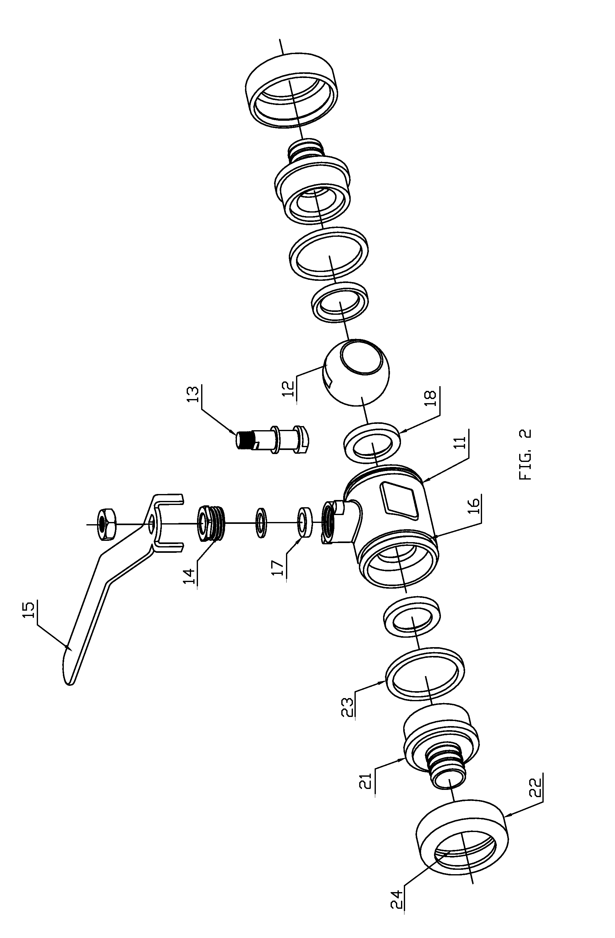 Plastic Ball Valve Assembly