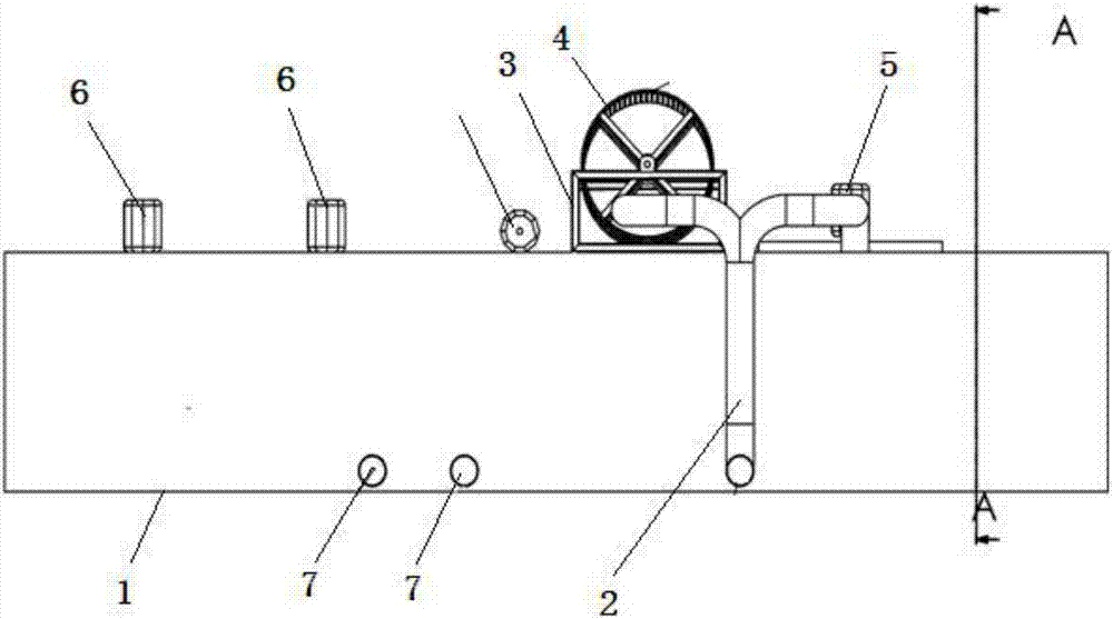 Mud circular disposing device and using method thereof