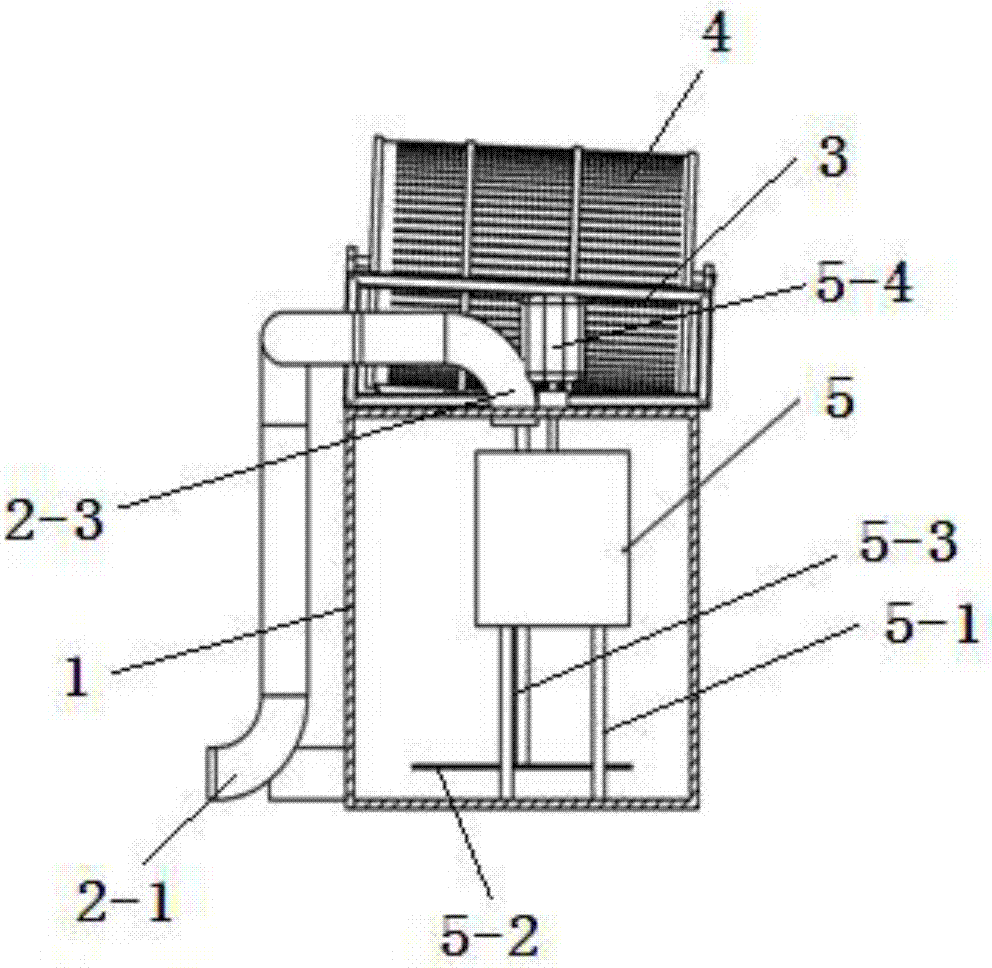 Mud circular disposing device and using method thereof