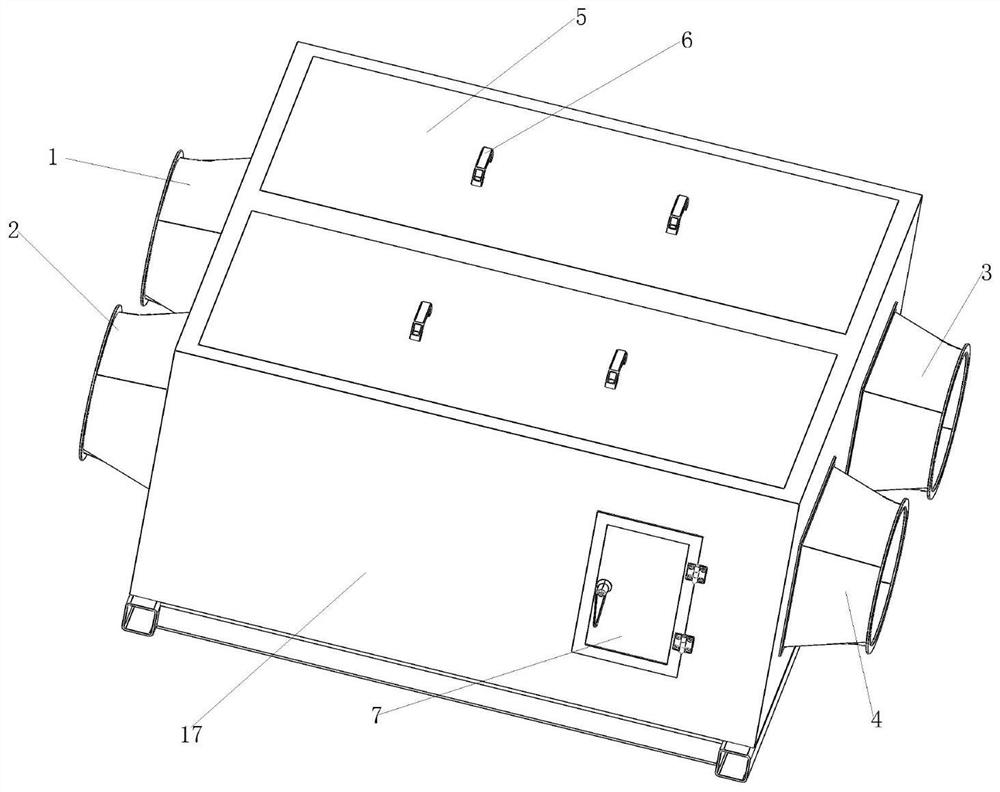 Negative pressure fresh air ion deodorization system and method