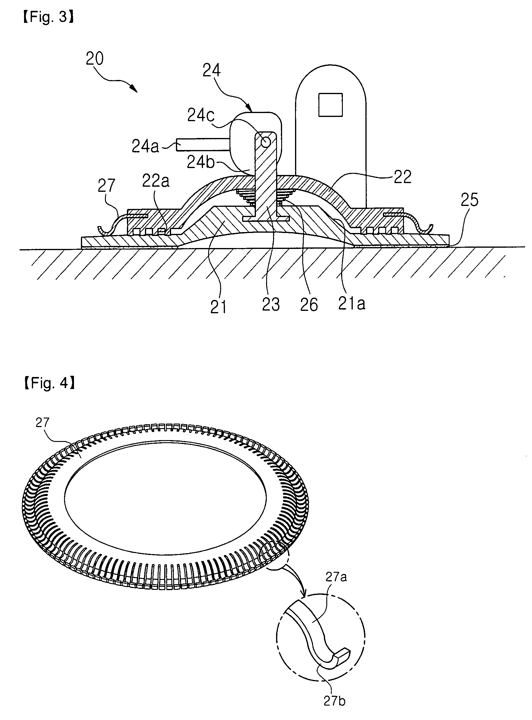 Adhesion device by holding low pressure