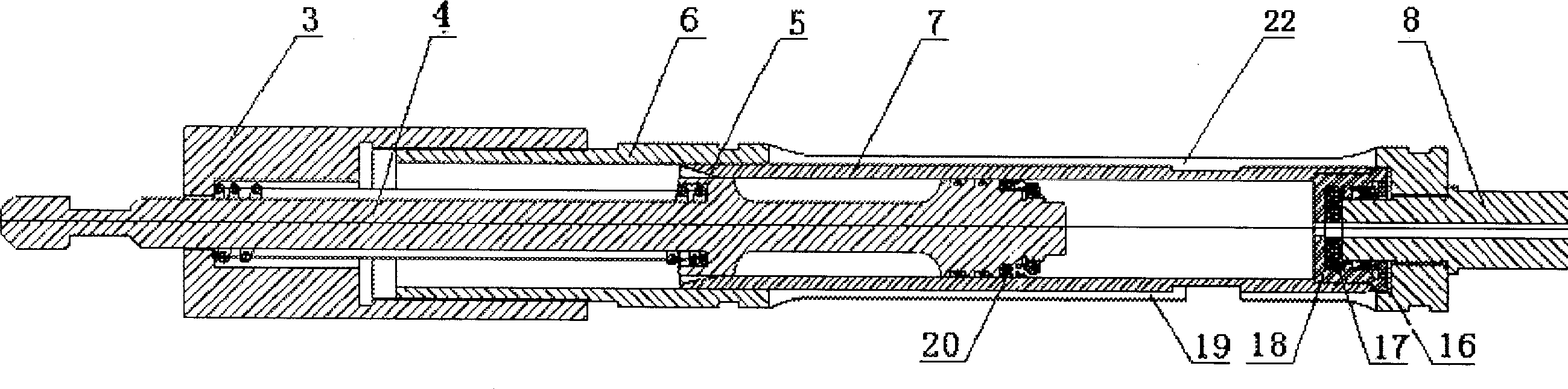 Device for testing intensity of goggles on motorcycle helmet