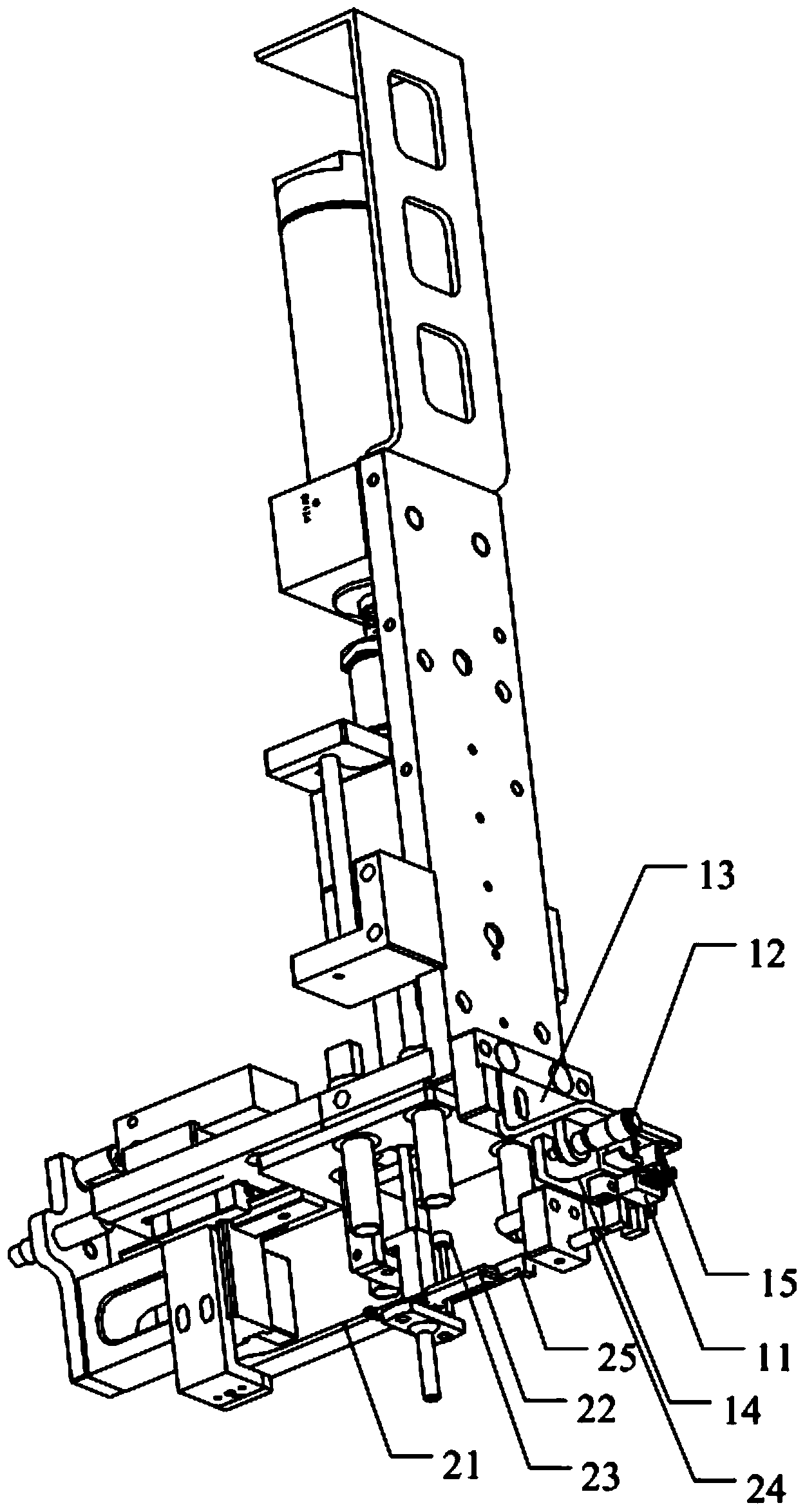 Device for preventing copper cylinder from failing to be pressed and automatic machine for pressing copper cylinder