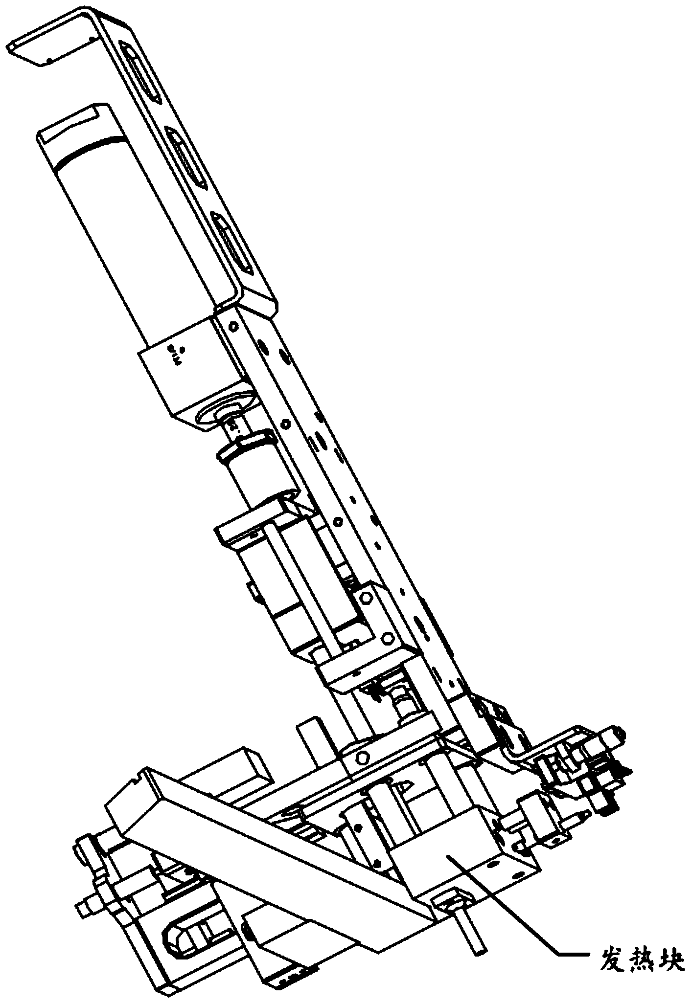 Device for preventing copper cylinder from failing to be pressed and automatic machine for pressing copper cylinder