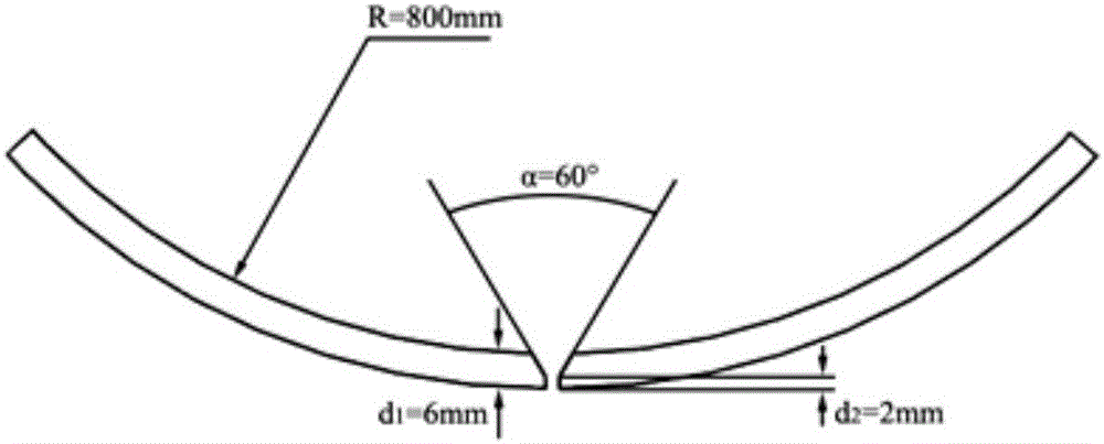 Welding method for centrifugal casting ductile iron pipe