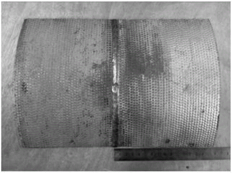 Welding method for centrifugal casting ductile iron pipe