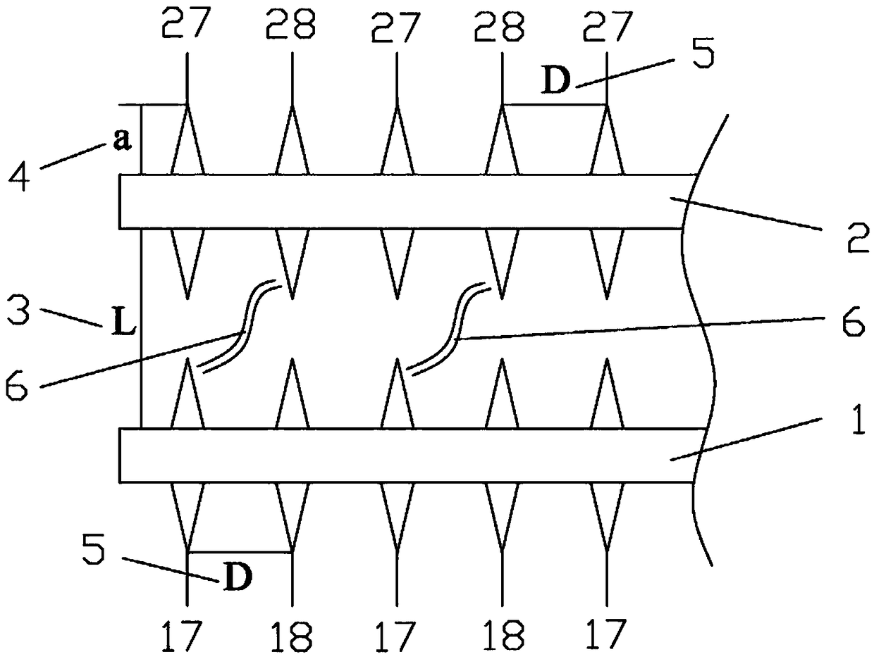 Asynchronous co2 injection recovery method in grouped different wells with symmetrical fractures