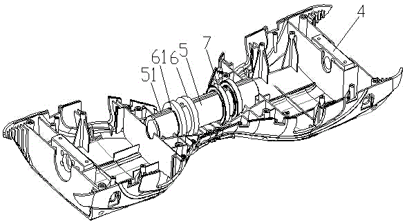 Light two-wheel balance vehicle for children