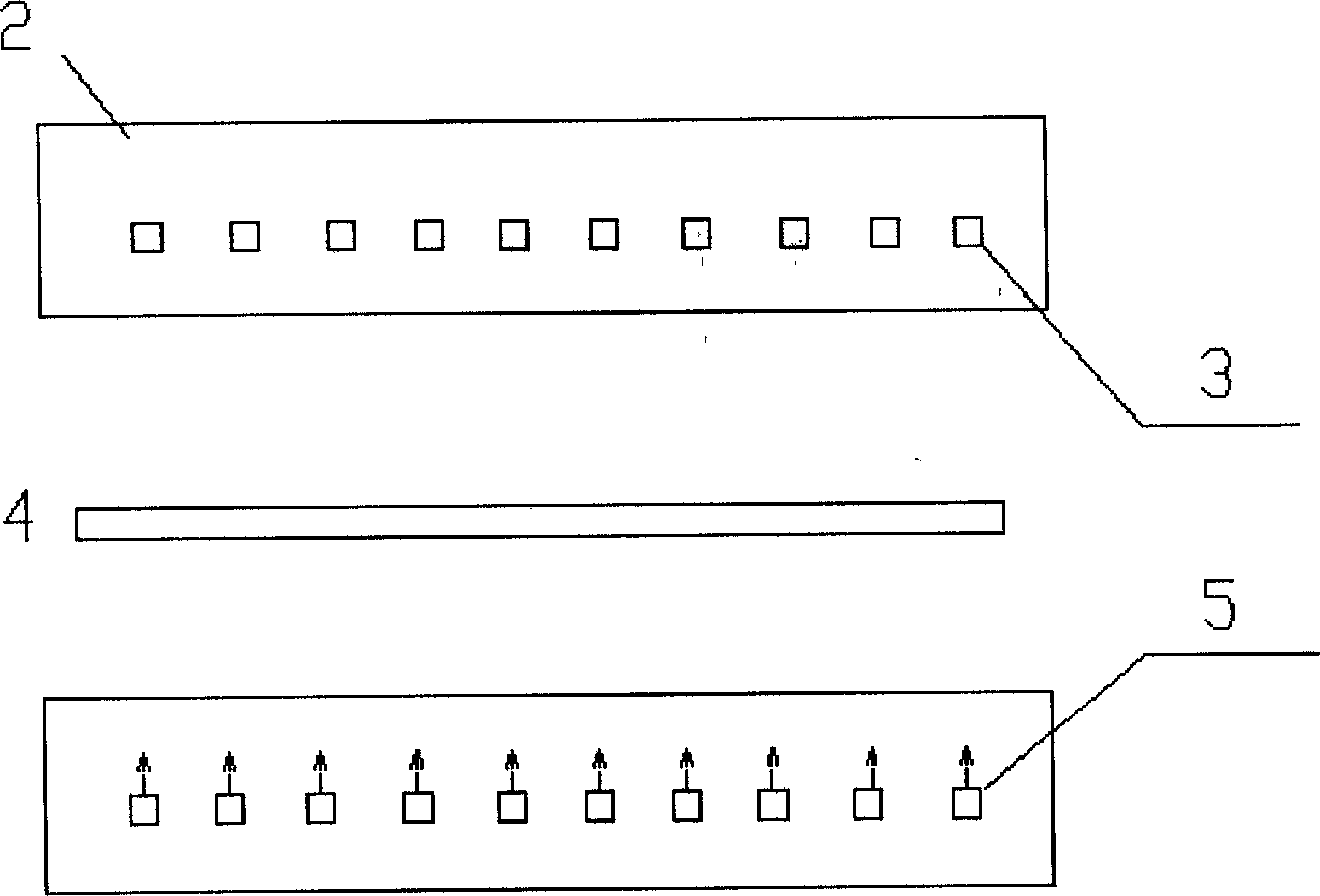 Identifying and automatic aligning system for coking furnace machinery furnace number