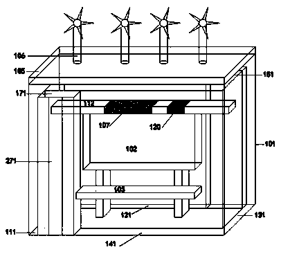 Water cycle temperature control bus stop