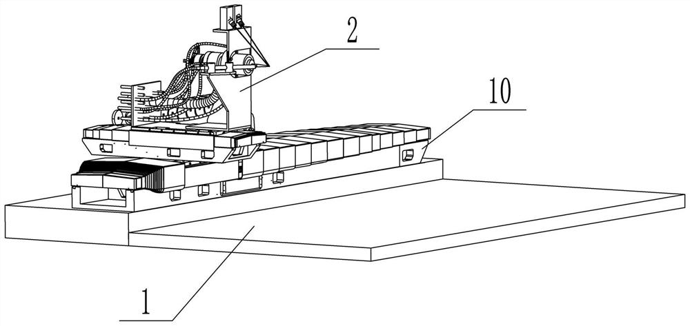 Thermodynamic coupling test device for simulating high-temperature service environment of aero-engine