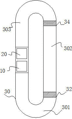 Ultrahigh-efficiency fermentation system capable of driving strains to be evenly distributed through multiarea biogas slurry turbulence