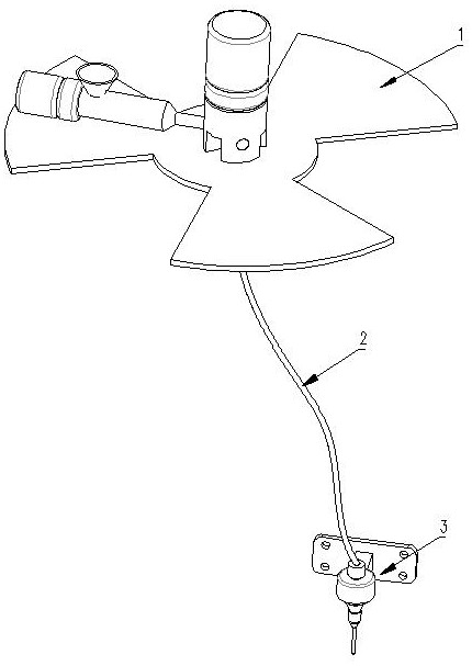 Quantitative mixing and conveying device for 3D printing