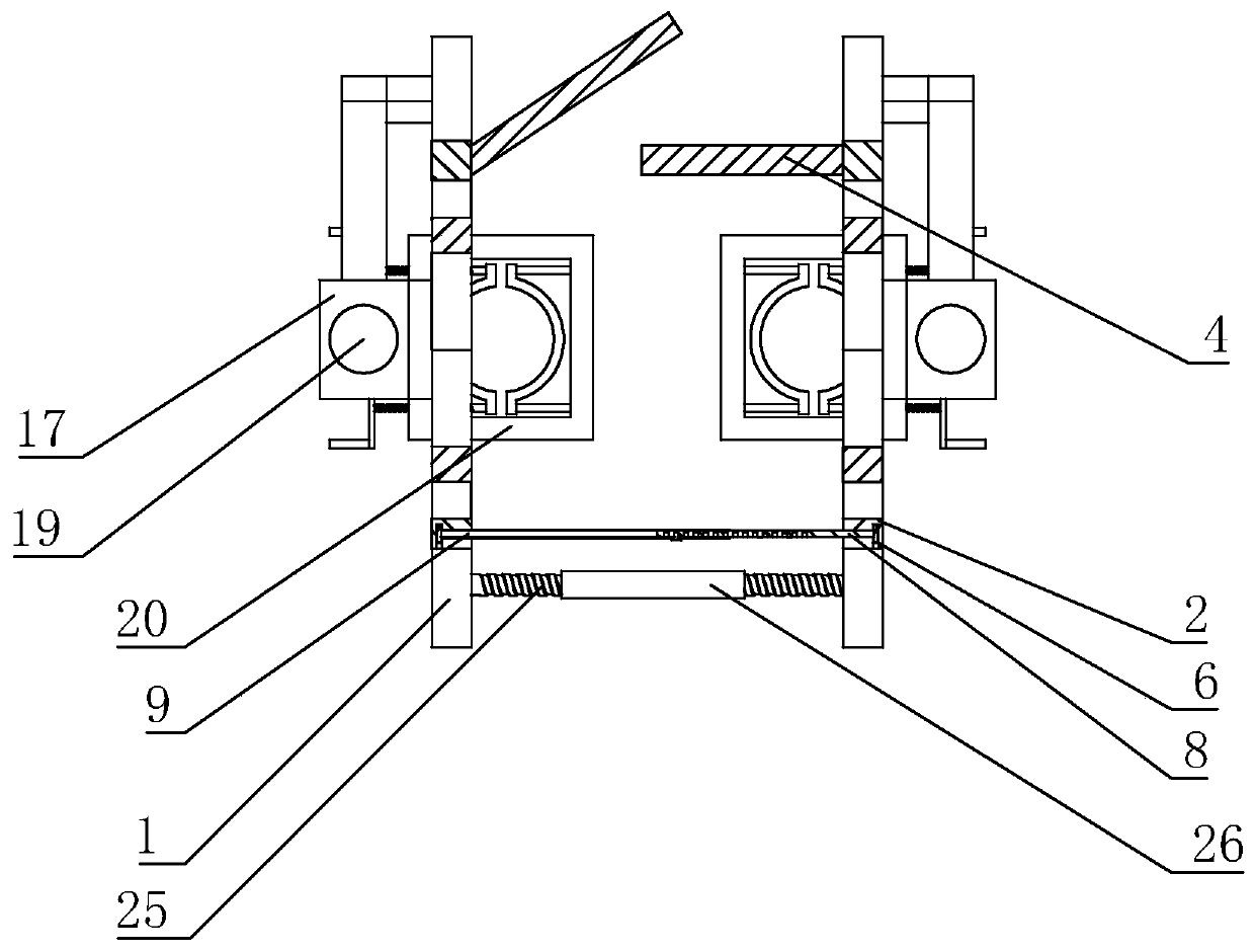 Fixation device for orthopaedic resetting