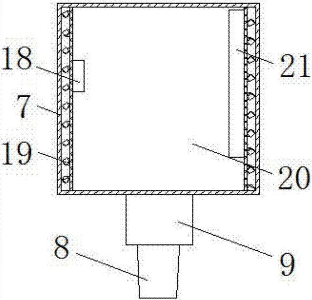 Self-control operating room infusion heat preservation nursing device