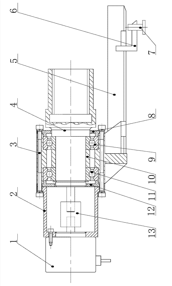 Front driver speed measuring device