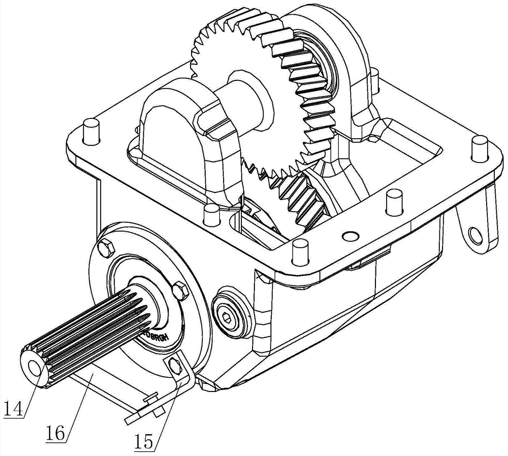 Front driver speed measuring device