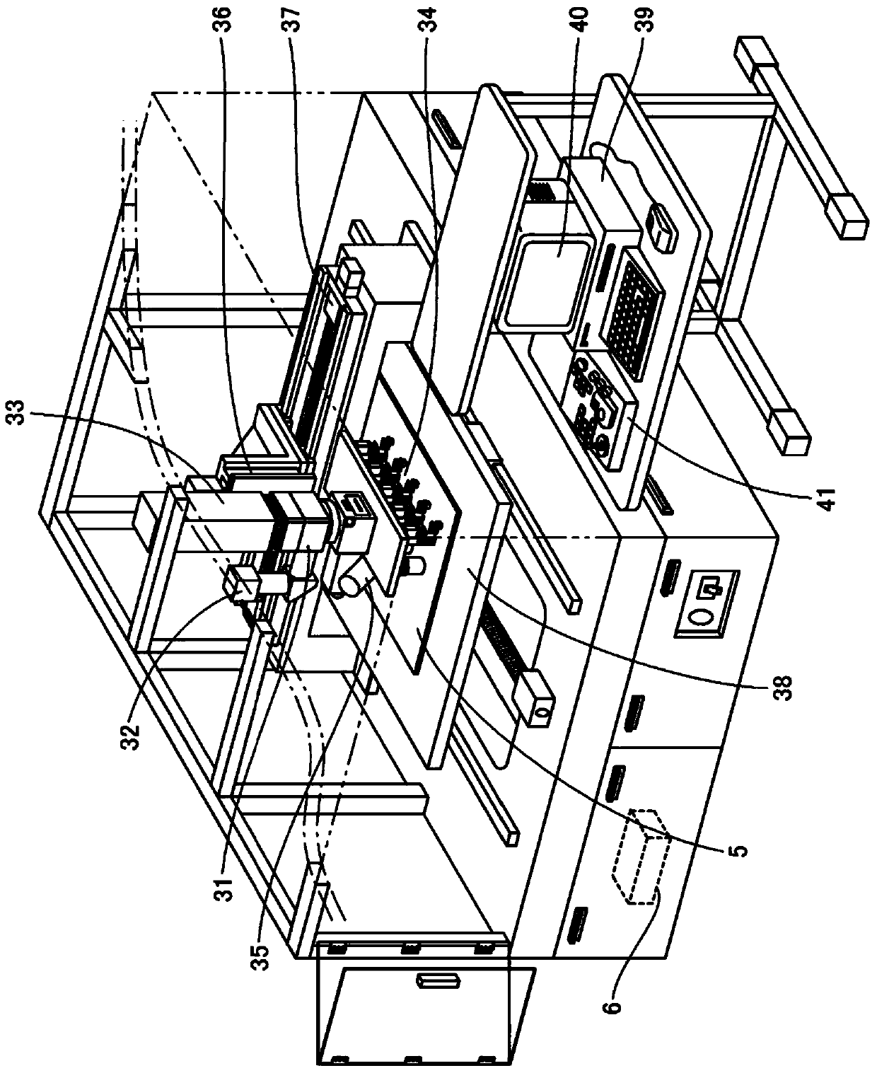 Defect detecting apparatus, defect correction device and defect detecting method