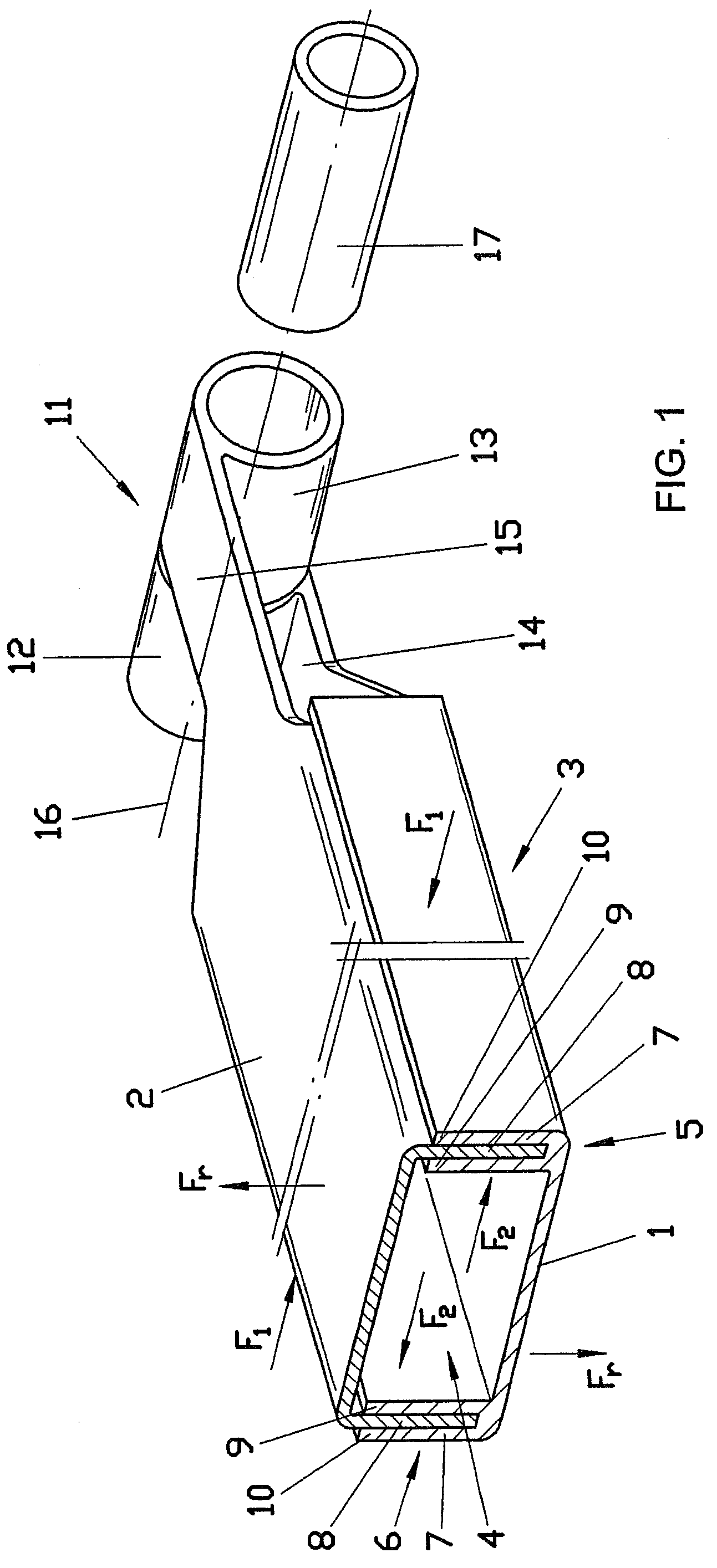 Hollow body component