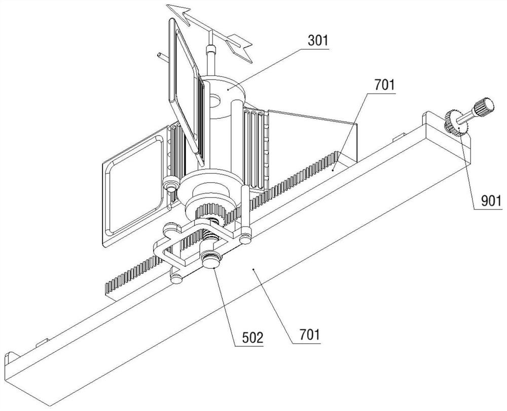 Wind power monitoring and controlling device for tower crane in constructional engineering