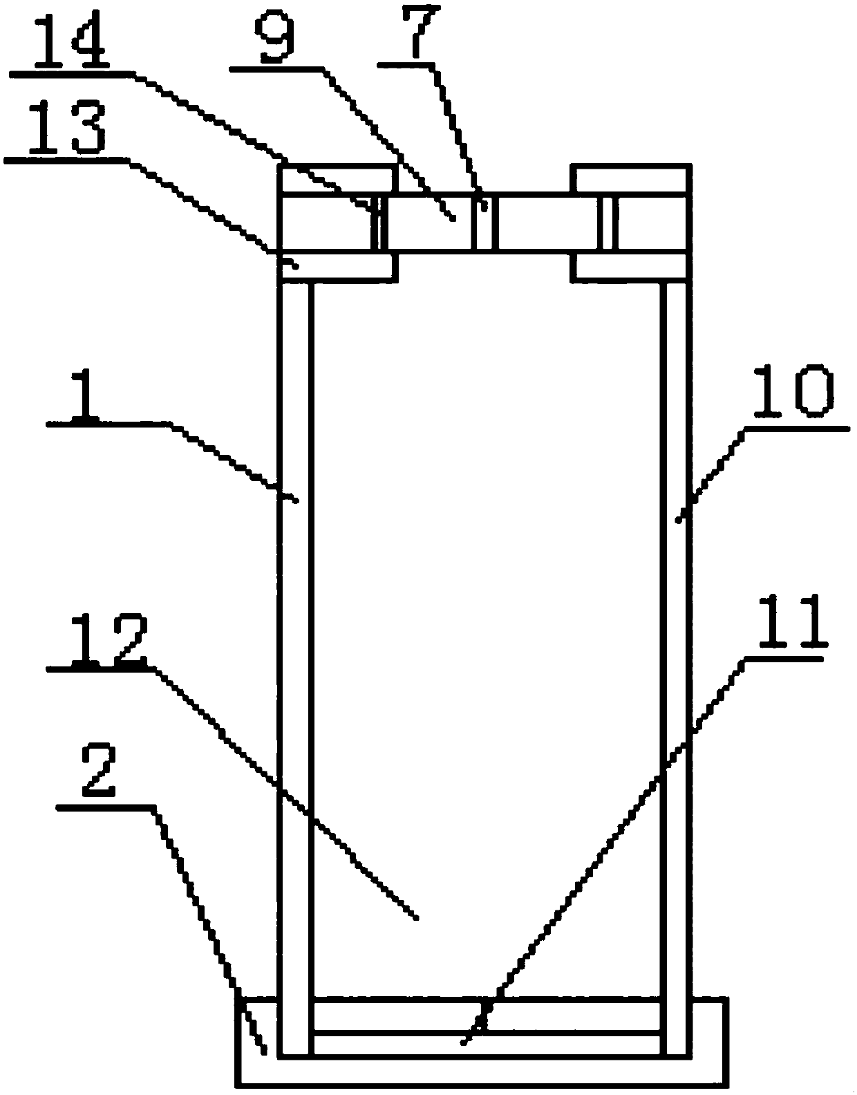 Separated type hardware mold