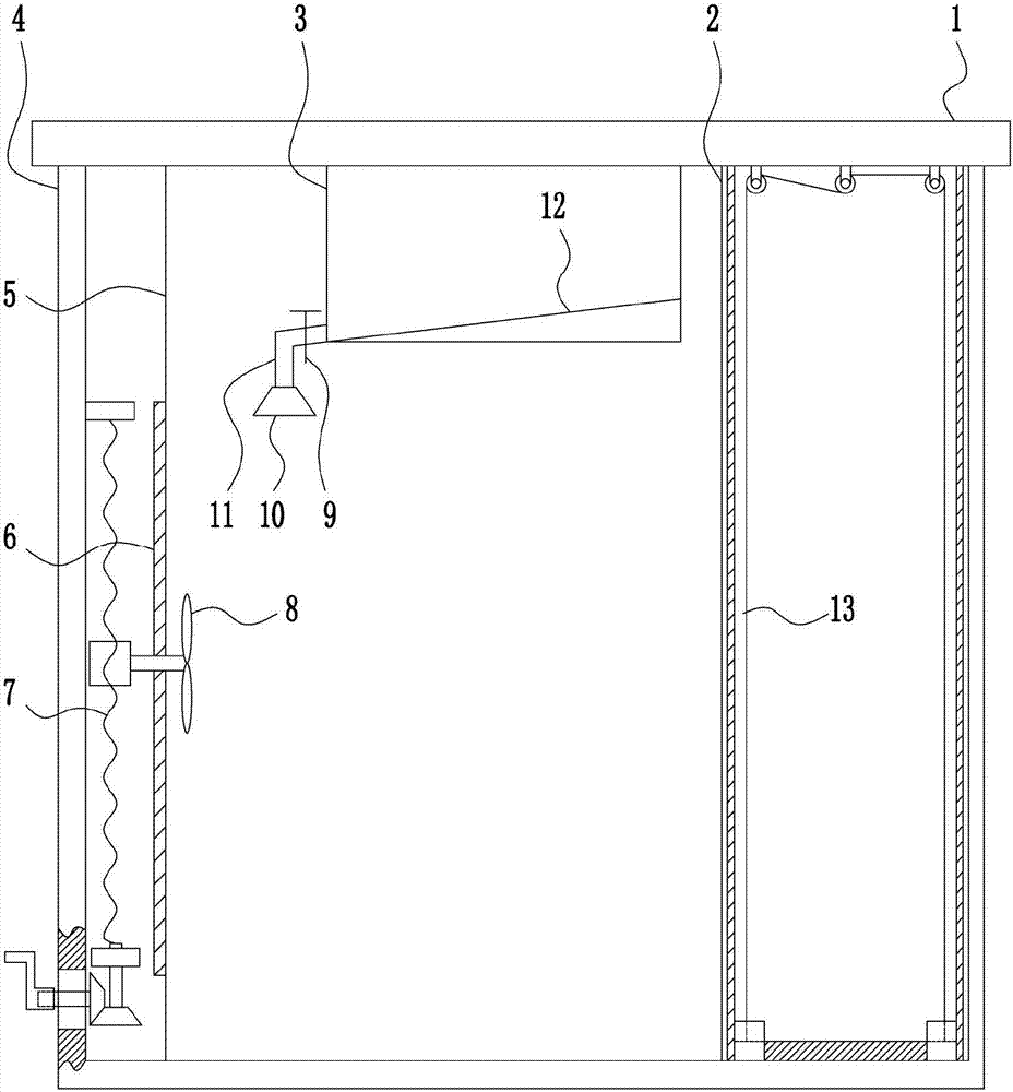 Adjustable anti-mosquito equipment for livestock breeding