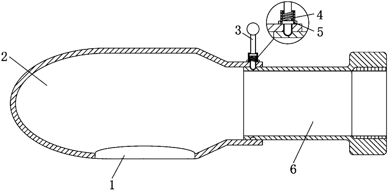 Wax jet prevention wax way connection nozzle for cast-steel die