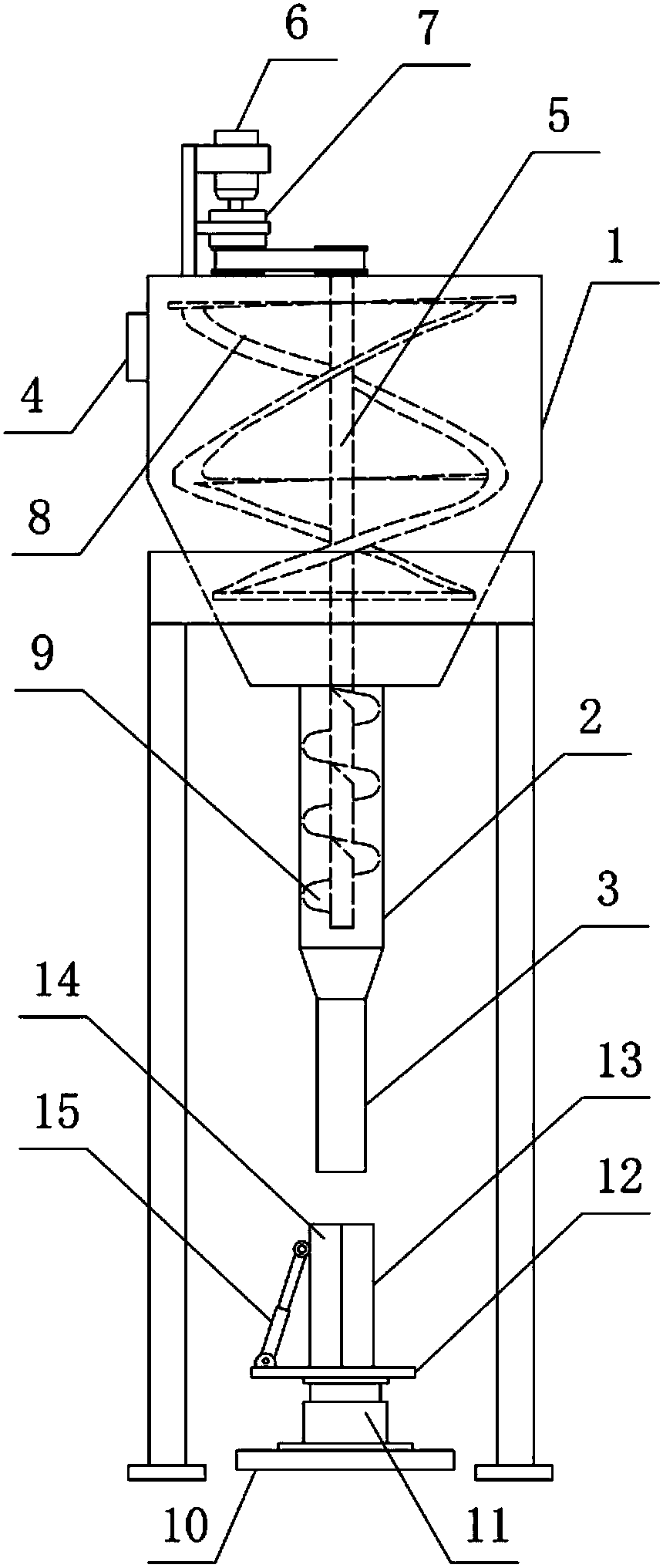 Sausage filling device